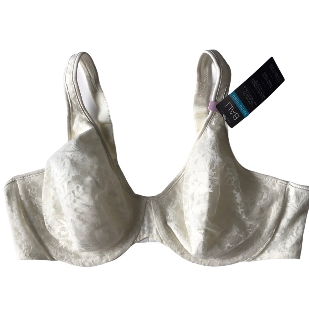 Bali Women’s NWT Comfort Bra Pear Lace Size 40 D